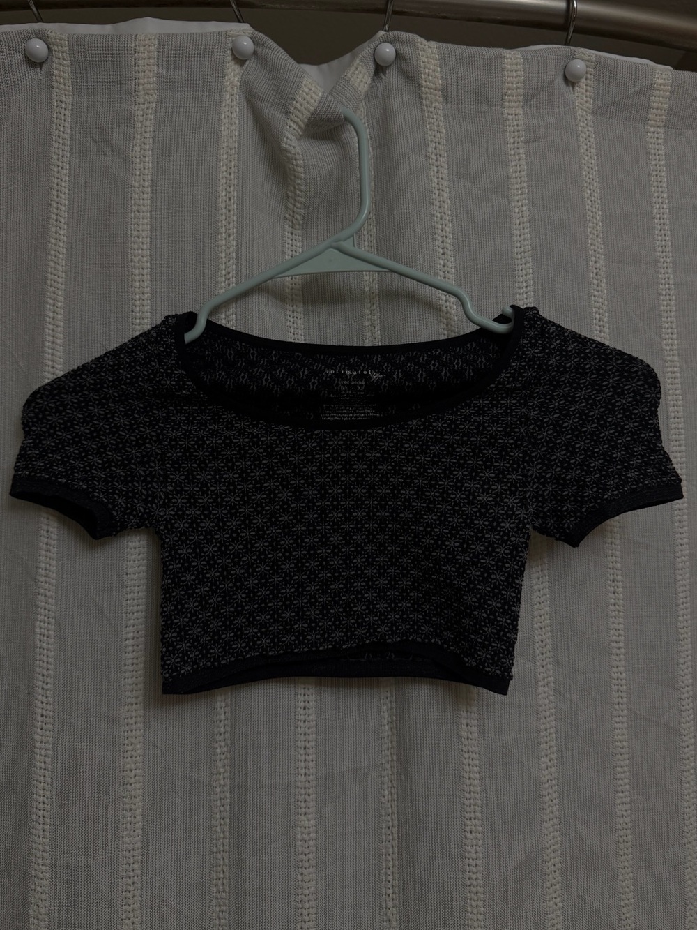 Intimately Free People Love Letter Crop Baby Tee XS/S